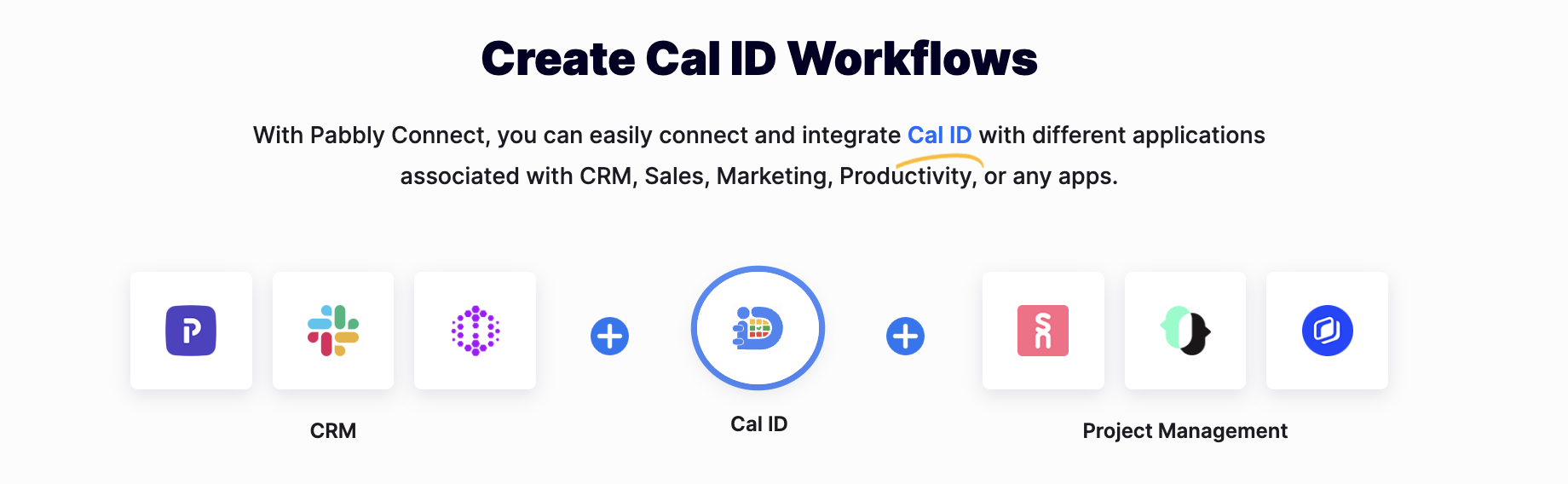 Screenshot of app Pabbly