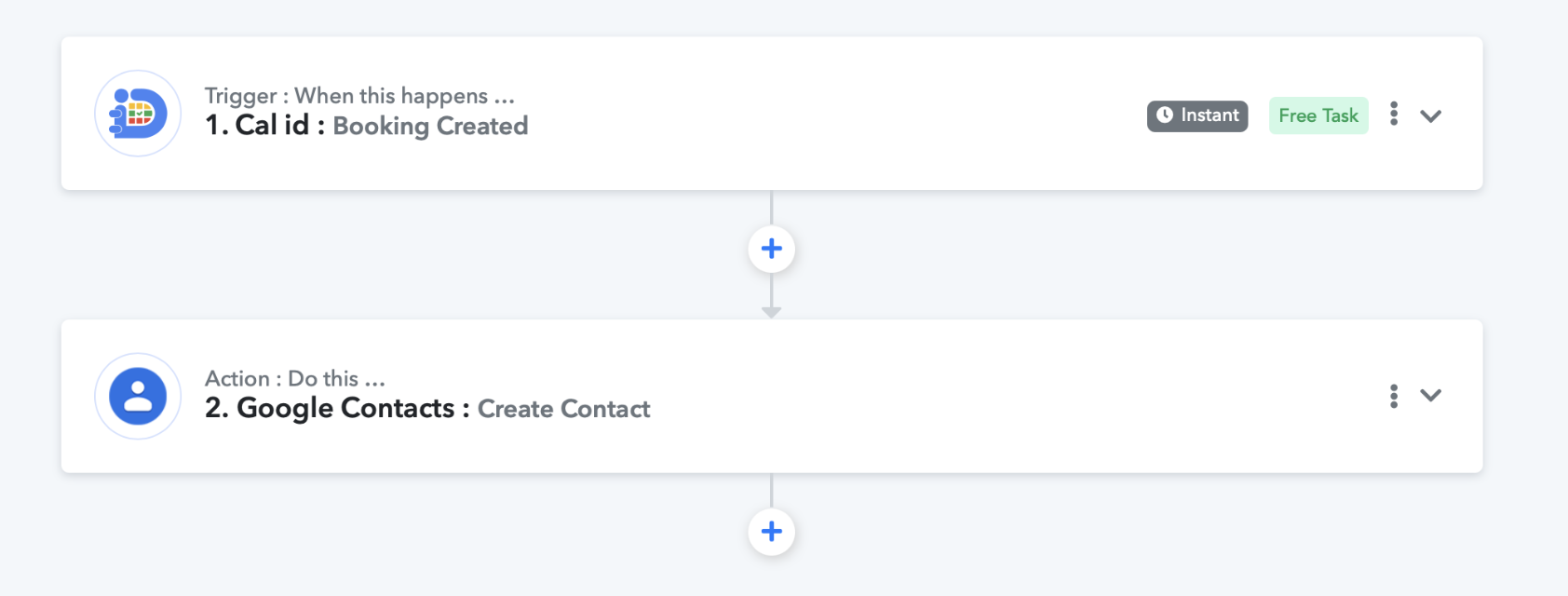 Screenshot of app Pabbly